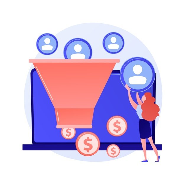 sales-funnel-lead-generation-customer-management-marketing-strategy-commerce-conversion-flat-design-element-selling-plan-clients-filter-concept-illustration_335657-2009