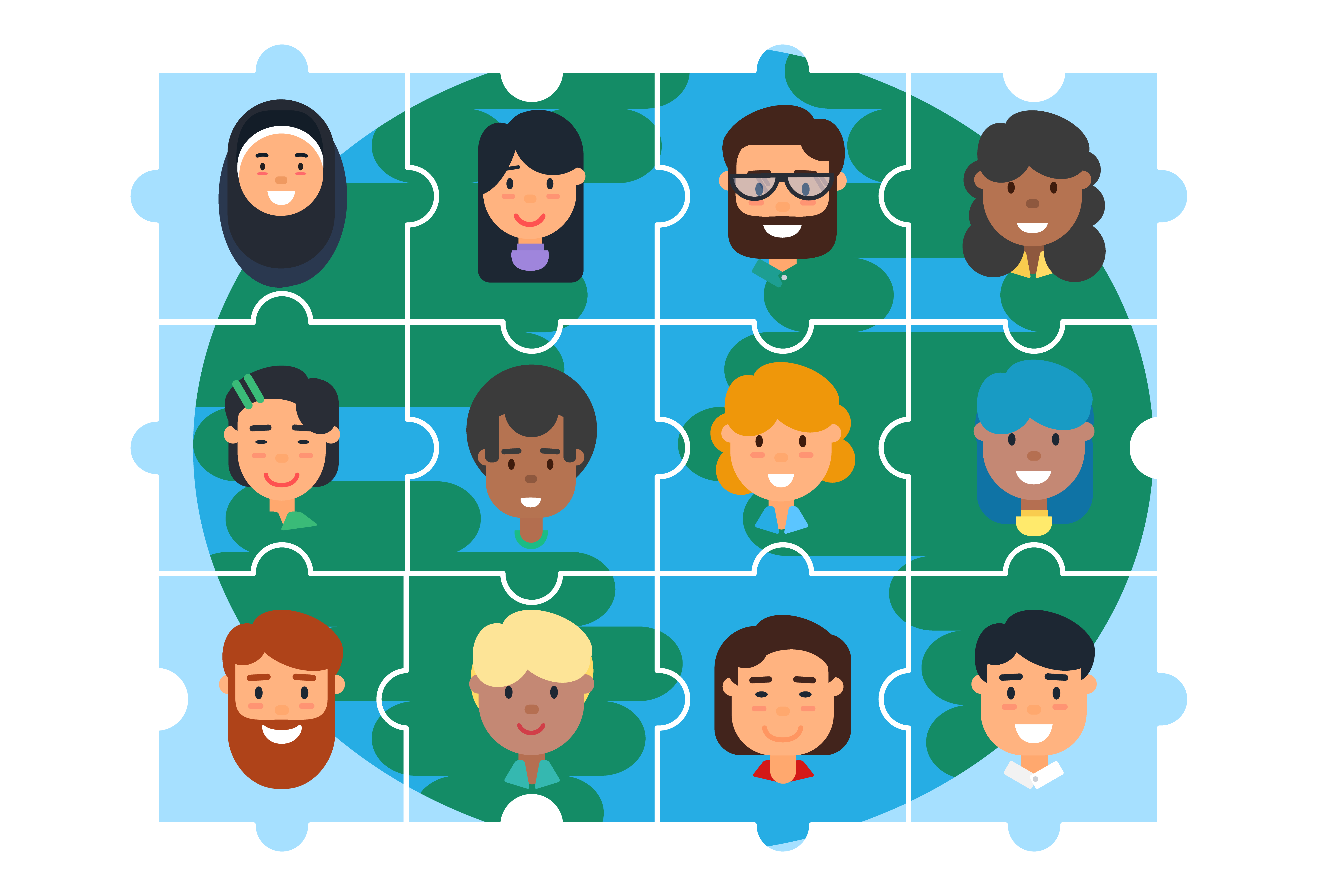 DiversityCommunityPuzzlesByBarsrsind